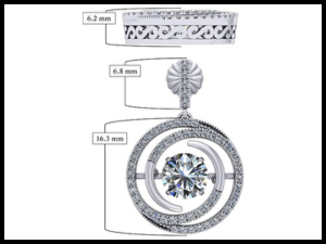 High quality cubic zirconia stones